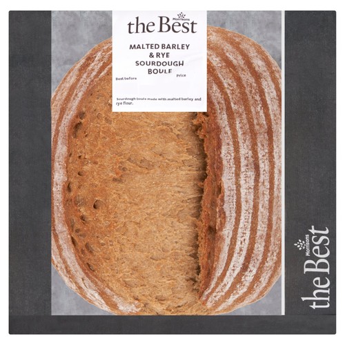 Morrisons The Best Malted Barley & Rye Boule 400g