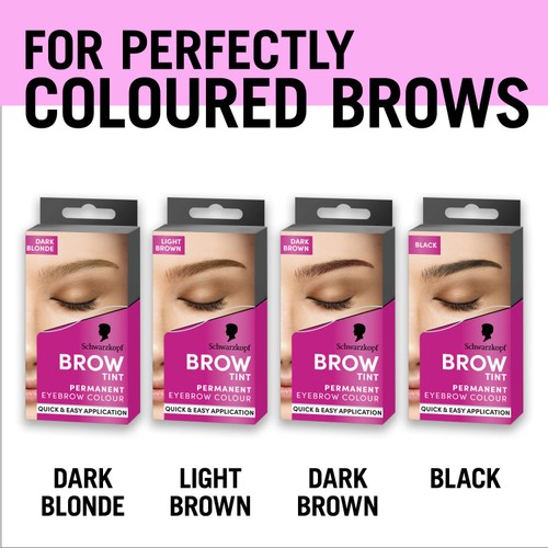 Schwarzkopf Brow Tint Dark Brown thumbnail 2
