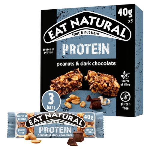 Eat Natural Protein Packed Peanuts & Chocolate Bars