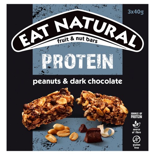 Eat Natural Protein Packed Cereal Bar with Peanuts & Chocolate Multipack  thumbnail 2