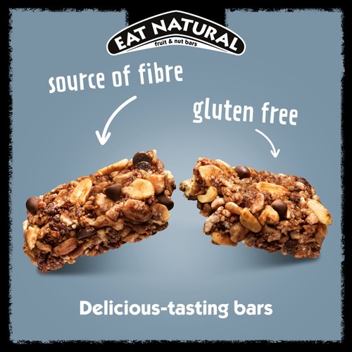 Eat Natural Protein Packed Cereal Bar with Peanuts & Chocolate Multipack  thumbnail 3