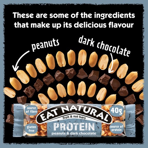 Eat Natural Protein Packed Cereal Bar with Peanuts & Chocolate Multipack  thumbnail 4