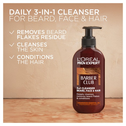 L'Oreal Men Expert Barber Club Face Wash  thumbnail 4
