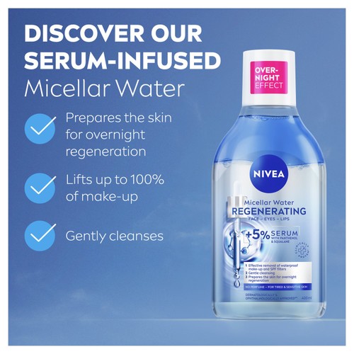 NIVEA Serum Infused Regenerating Micellar Water  thumbnail 3