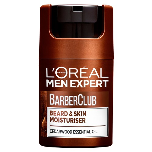 L'Oreal Men Expert Barber Club Beard and Skin Moisturiser Cedarwood Oil & Shea Butter 50ml