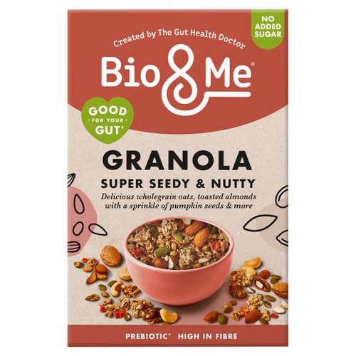 Bio&Me Granola Super Seedy & Nutty Gut-Loving Prebiotic