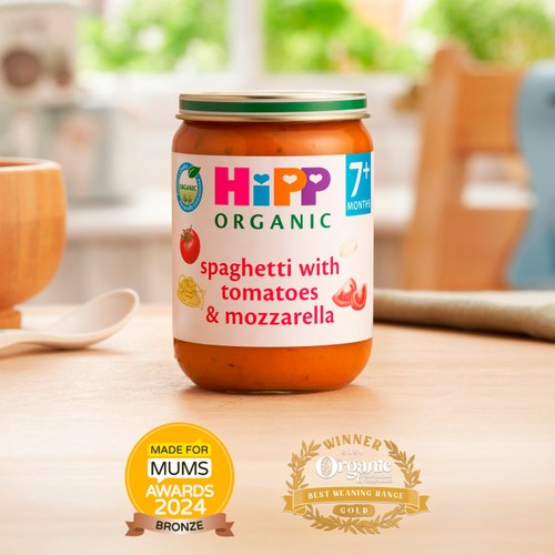 Hipp Organic Spaghetti With Tomatoes & Mozzarella  thumbnail 2