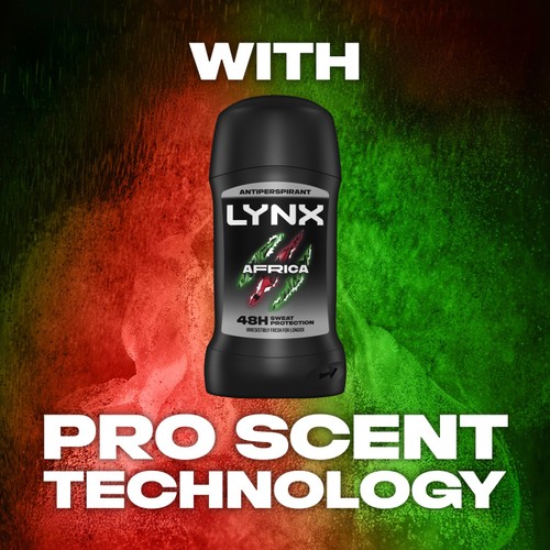 Lynx Anti-perspirant Deodorant Stick Africa 50ml thumbnail 5