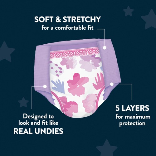 Huggies Drynites Pyjama Pants 8-13 Girl thumbnail 4