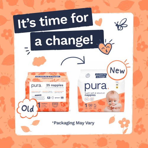 Pura Soft Baby Nappies Size 1 (25 pack) thumbnail 6