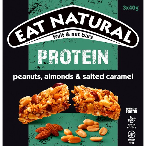 Eat Natural Protein Packed Cereal Bar Salted Caramel & Nuts Multipack thumbnail 2