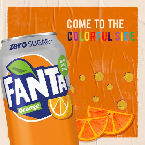 Fanta Orange Zero 24 x 330ml thumbnail 2