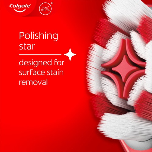Colgate Max White Ultra Manual Soft Toothbrush thumbnail 5