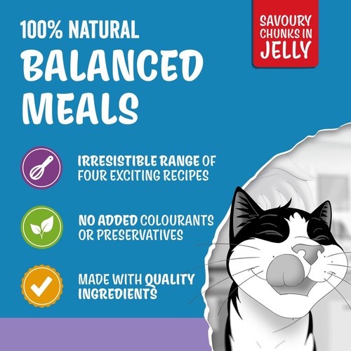 Felix Original Mixed Selection In Jelly Wet Cat Food  thumbnail 3