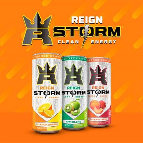 Reign Storm Valencia Orange Clean Energy Drink 355ml thumbnail 3