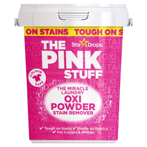 The Pink Stuff Oxi Stain Removal Powder Colours
