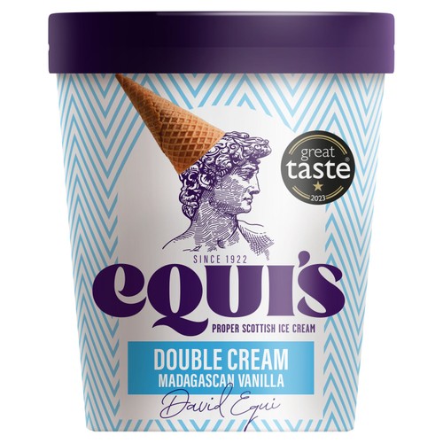 Equi's Ice Cream Double Cream Vanilla 