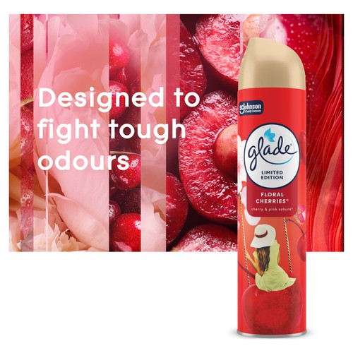 Glade Aerosol Cherry   300ml thumbnail 4