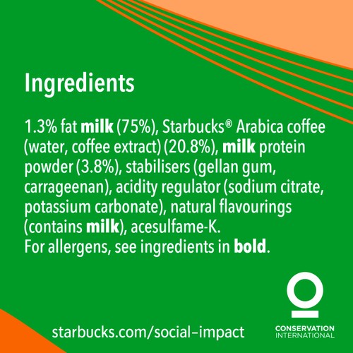 Starbucks Protein Drink With Coffee Caramel Hazelnut Flavour thumbnail 2