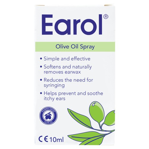 Earol Olive Oil Ear Wax Softening Spray 10ml