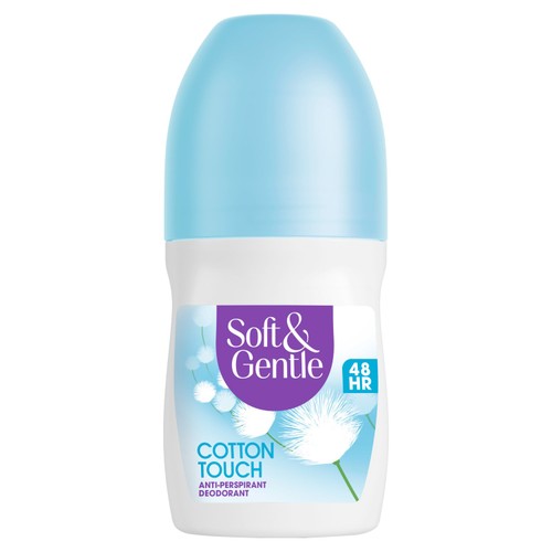 Soft & Gentle Cotton 48h Anti-Perspirant Deodorant Roll On