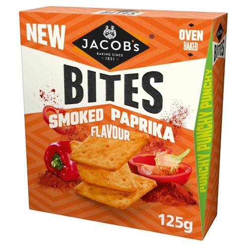 Jacob's Bites Smoked Paprika Crackers  thumbnail 2