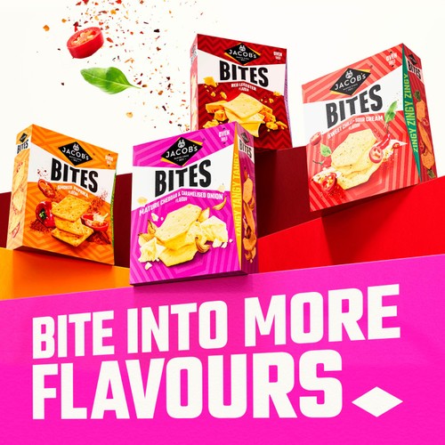 Jacob's Bites Red Leicester Crackers  thumbnail 5