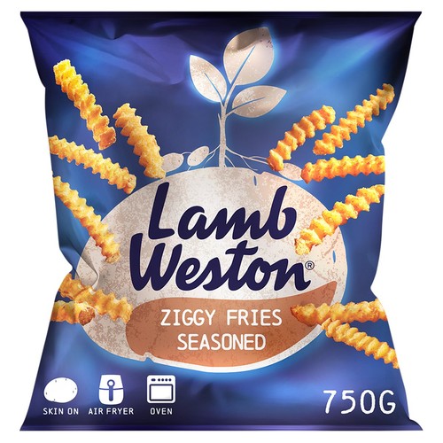 Lamb Weston Ziggy Seasoned Fries