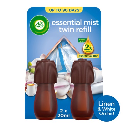 Air Wick Mist Twin Refill - Linen & Petals