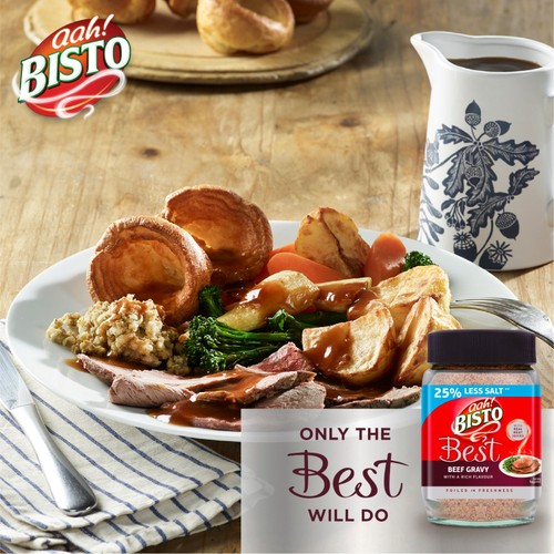 Bisto Best Reduced Salt Beef Gravy Granules thumbnail 3