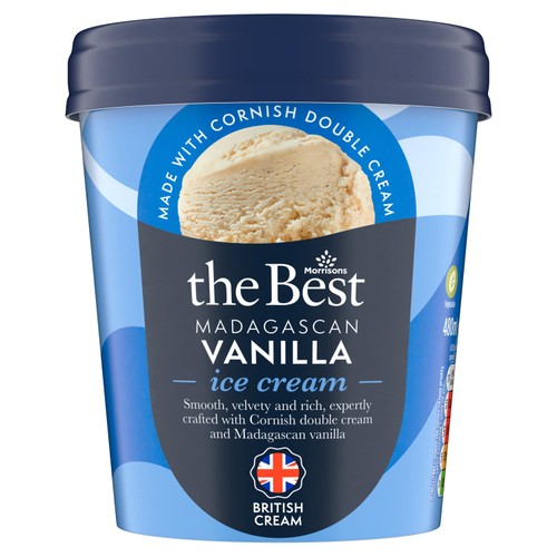 Morrisons The Best Madagascan Vanilla Ice Cream