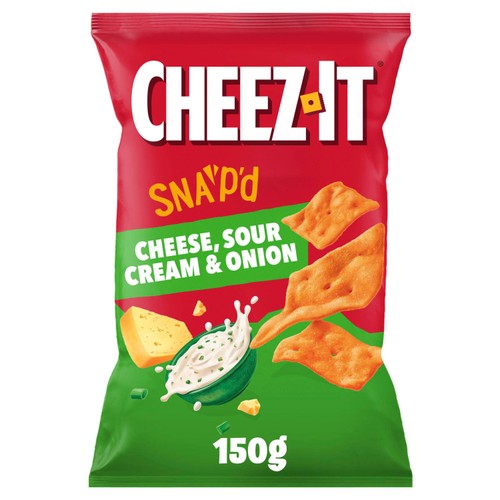 Cheez-It Snap'D Cheese, Sour Cream & Onion