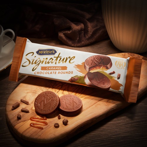 McVitie's Signature Caramel Chocolate Rounds  thumbnail 3