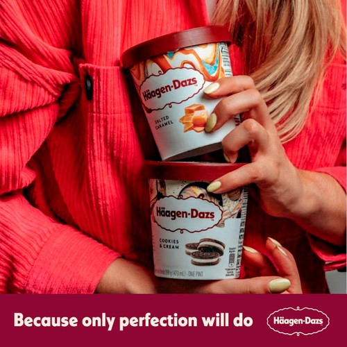 Haagen Dazs Cookies & Cream Ice Cream thumbnail 5