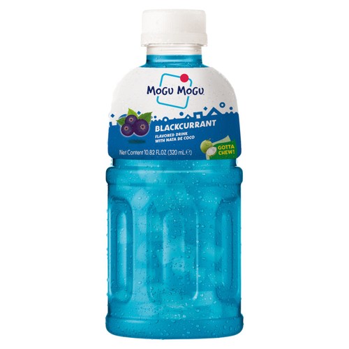 Mogu Mogu Nata De Coco Drink Blackcurrant Flavour