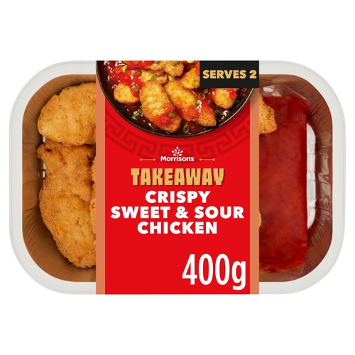 Morrisons Takeaway Crispy Sweet & Sour Chicken 400g