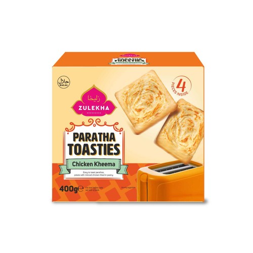 Zulekha Paratha Toasties Chicken Kheema