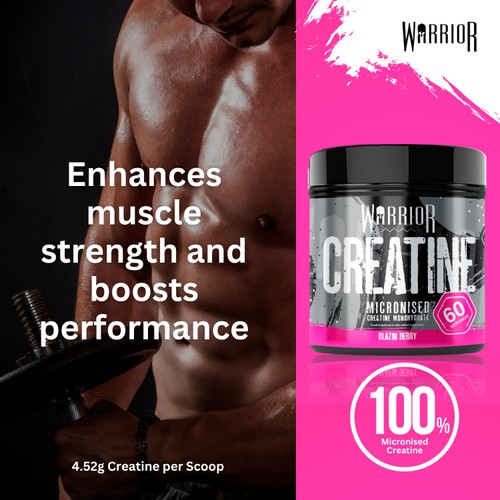 Warrior Essentials Creatine Blazin' Berry  thumbnail 2
