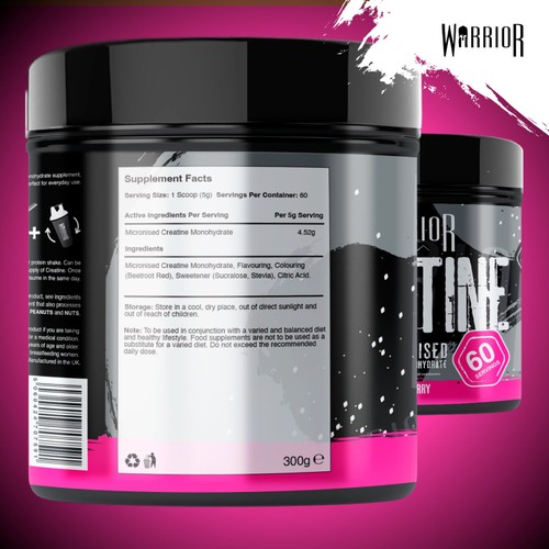 Warrior Essentials Creatine Blazin' Berry  thumbnail 4