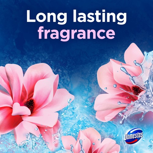 Domestos Power 5 Toilet Rim Block Magnolia 50g thumbnail 5