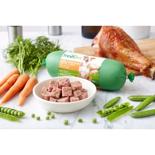 Freshpet Dog Roll Delicate Turkey Recipe With Peas & Carrots thumbnail 2