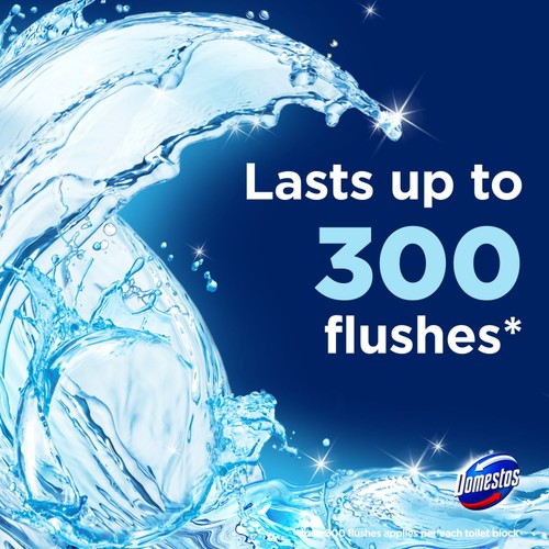 Domestos Power 5 Toilet Rim Block Ocean 50g thumbnail 3