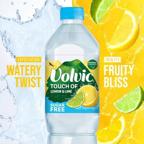 Volvic Touch Of Fruit Sugar Free Lemon & Lime Flavoured Water thumbnail 5
