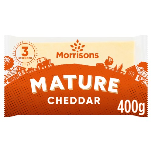 Morrisons Mature Cheddar 400g