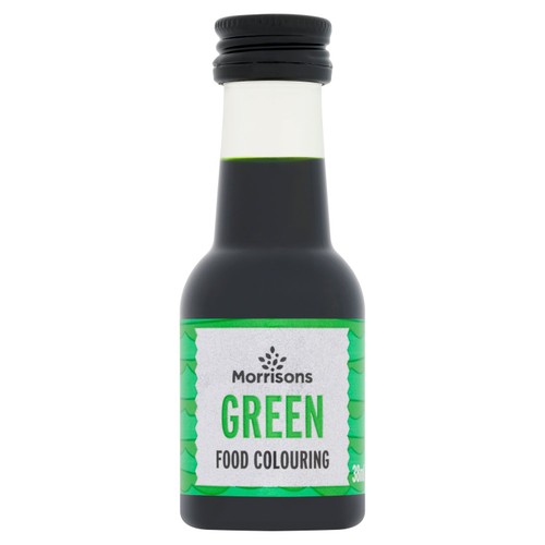 Morrisons Green Food Colouring 38ml