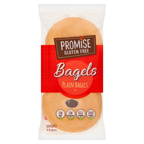 Promise Gluten Free Plain Bagels 4 pack