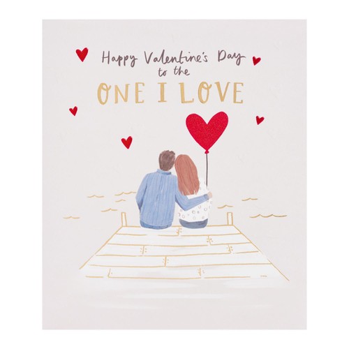 One I Love Valentine's Day Card