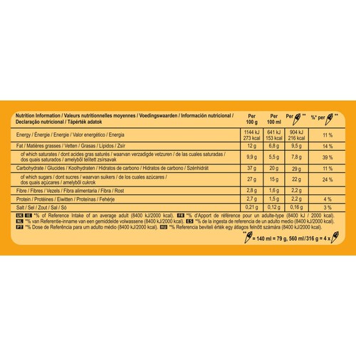 Cornetto Soft Mango & White Chocolate Ice Cream Cones 4 x 140ml thumbnail 4
