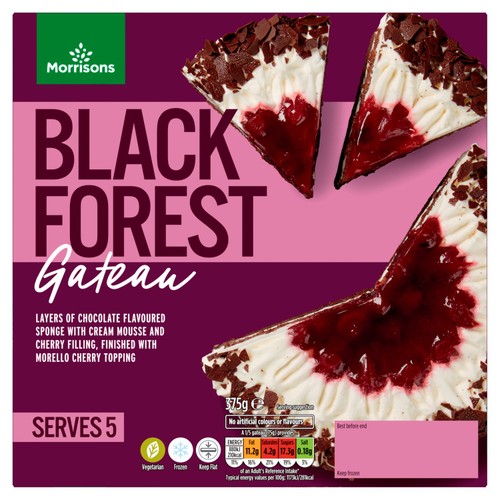 Morrisons Black Forest Gateau 375g