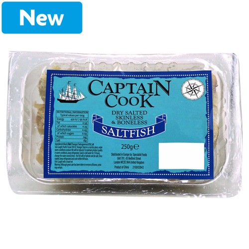 Captain Cook Skinless And Boneless Saltfish 